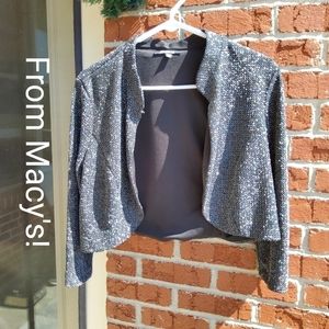 Metallic type top. Large. 💙💚💛 From Macy's.